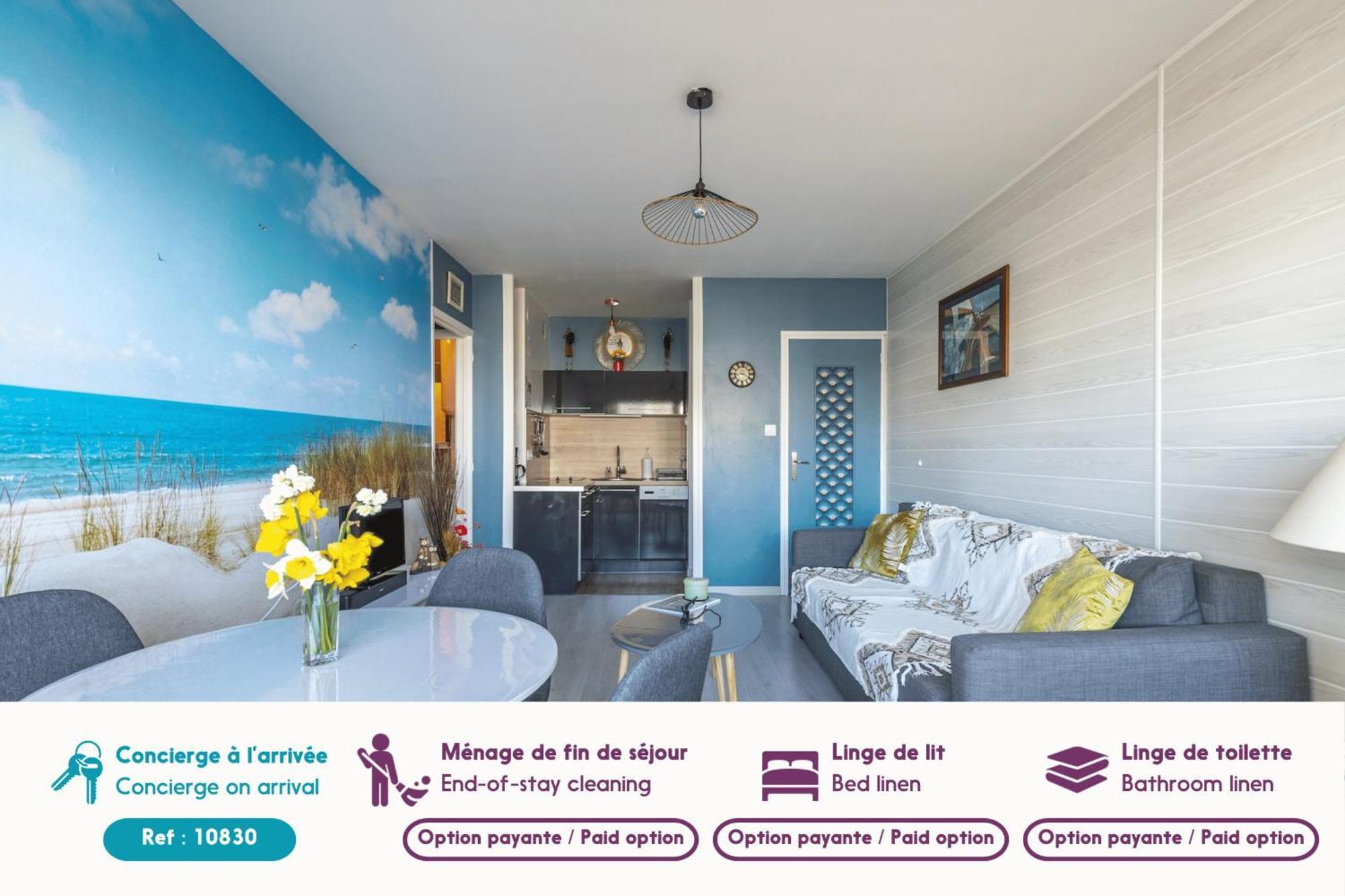 Magnifique Vue Sur L'Ocean- Appartement Pour 2 Plage-des-Demoiselles Экстерьер фото